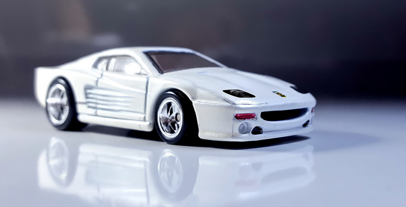 Illustration for article titled A white Ferrari